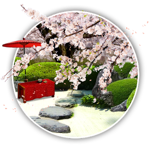 Zen Garden -Spring- ライブ壁紙